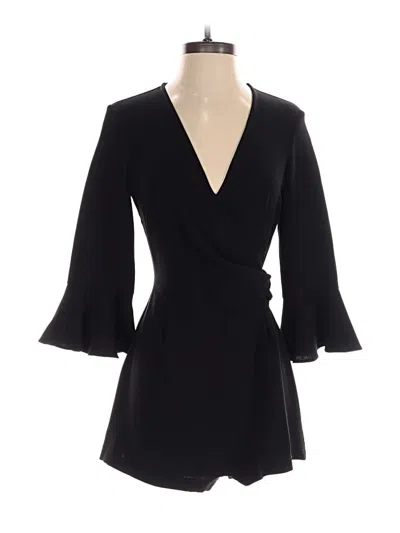 Pre-owned Topshop Romper In Black