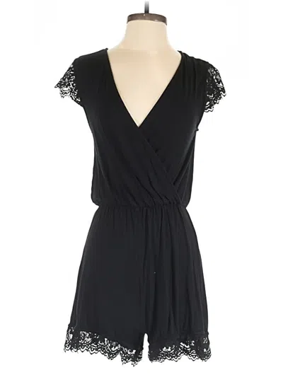 Pre-owned Topshop Romper In Black