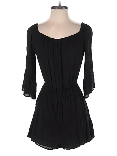 Pre-owned Topshop Romper In Black