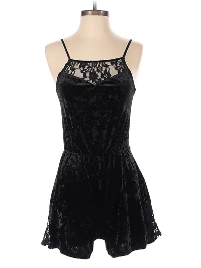 Pre-owned Topshop Romper In Black
