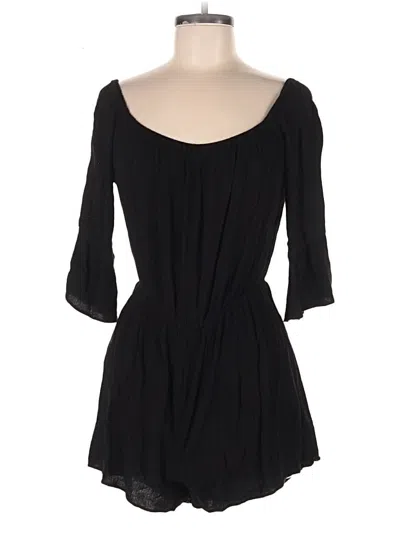 Pre-owned Topshop Romper In Black
