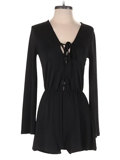 Pre-owned Topshop Romper In Black