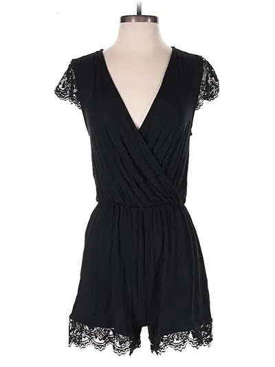 Pre-owned Topshop Romper In Black