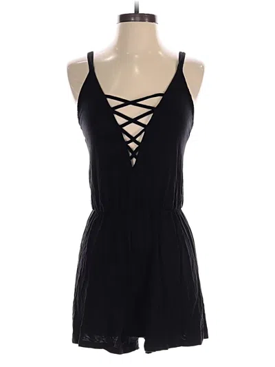 Pre-owned Topshop Romper In Black