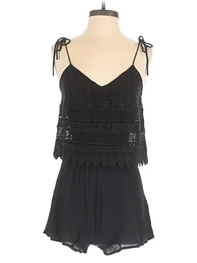 Pre-owned Topshop Romper In Black