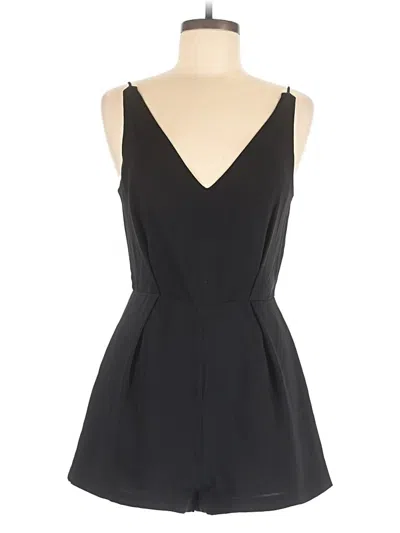 Pre-owned Topshop Romper In Black