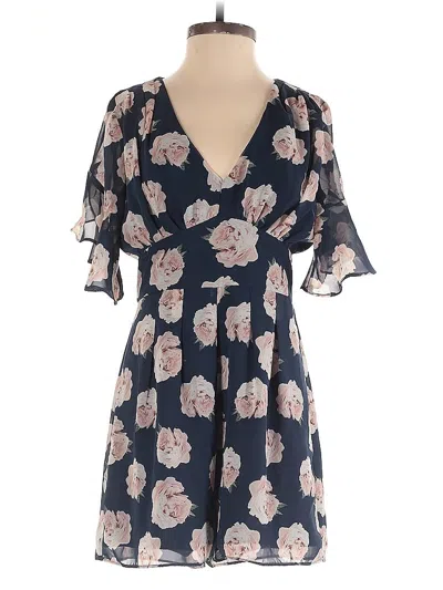 Pre-owned Topshop Romper In Blue