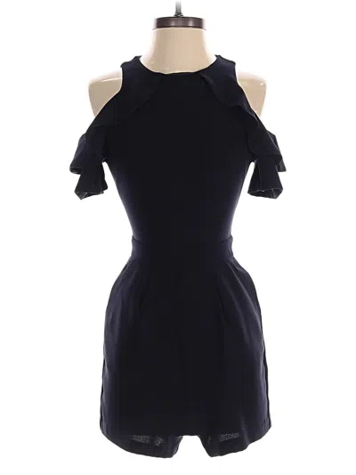 Pre-owned Topshop Romper In Blue
