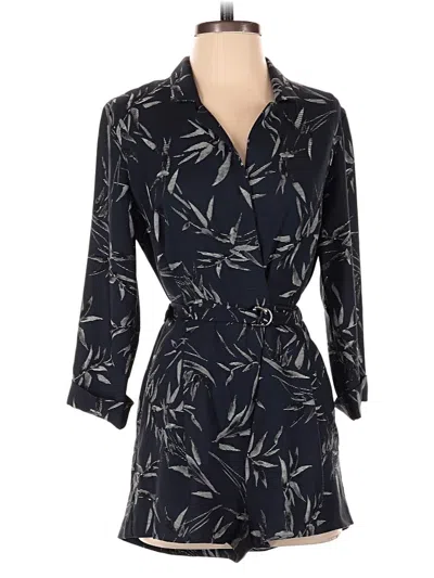 Pre-owned Topshop Romper In Blue