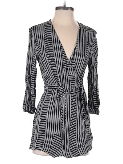 Pre-owned Topshop Romper In Gray