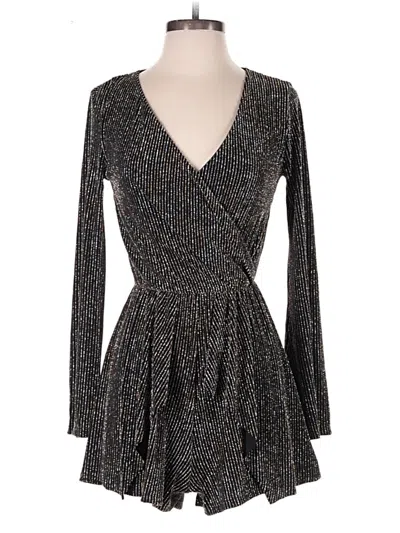 Pre-owned Topshop Romper In Gray