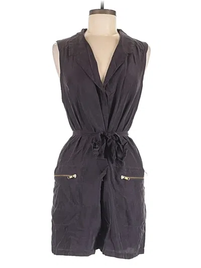 Pre-owned Topshop Romper In Gray