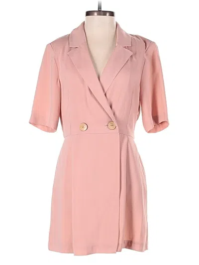 Pre-owned Topshop Romper In Pink
