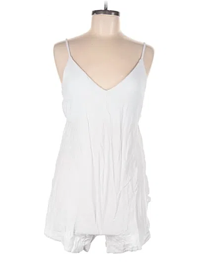 Pre-owned Topshop Romper In White