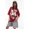 Topshop Graphic San Jose Oversized Tee