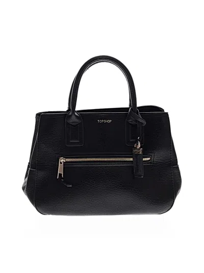 Pre-owned Topshop Satchel In Black