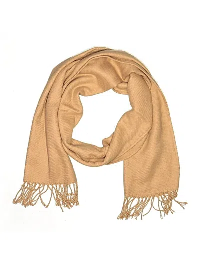 Pre-owned Topshop Scarf In Tan