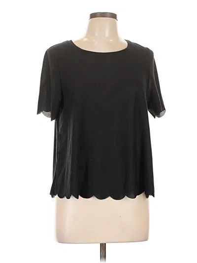 Pre-owned Topshop Short Sleeve T-shirt In Black