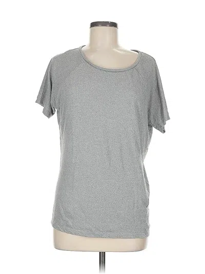 Pre-owned Topshop Short Sleeve T-shirt In Gray
