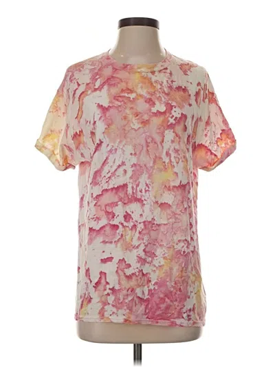 Pre-owned Topshop Short Sleeve T-shirt In Pink