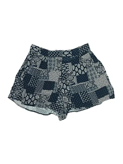 Pre-owned Topshop Shorts In Blue
