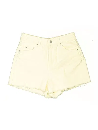 Pre-owned Topshop Shorts In Ivory