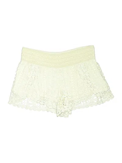 Pre-owned Topshop Shorts In Ivory