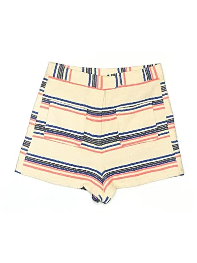 Pre-owned Topshop Shorts In Ivory