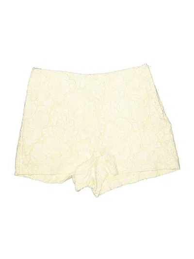 Pre-owned Topshop Shorts In Yellow