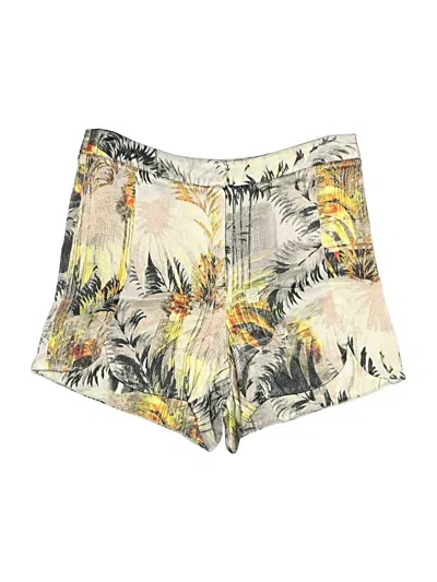 Pre-owned Topshop Shorts In Yellow