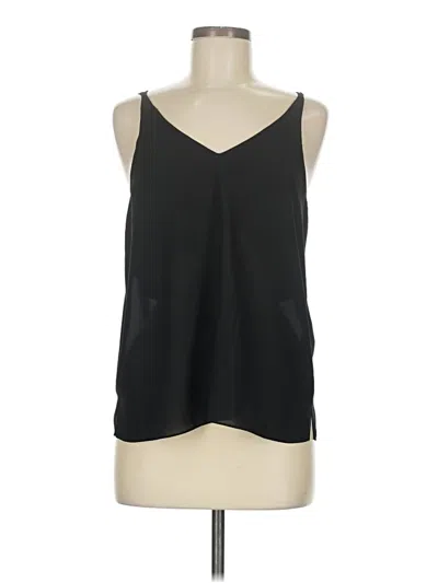 Pre-owned Topshop Sleeveless Blouse In Black