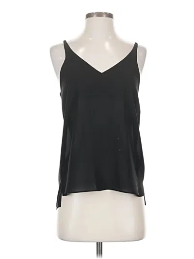 Pre-owned Topshop Sleeveless Blouse In Black