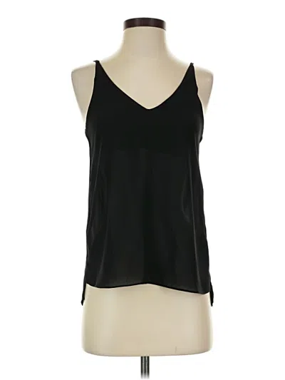 Pre-owned Topshop Sleeveless Blouse In Black