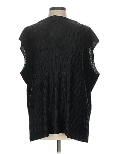 Pre-owned Topshop Sleeveless Blouse In Black