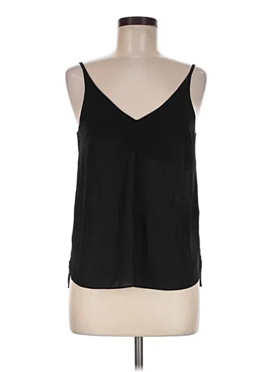 Pre-owned Topshop Sleeveless Blouse In Black