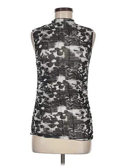 Pre-owned Topshop Sleeveless Blouse In Silver