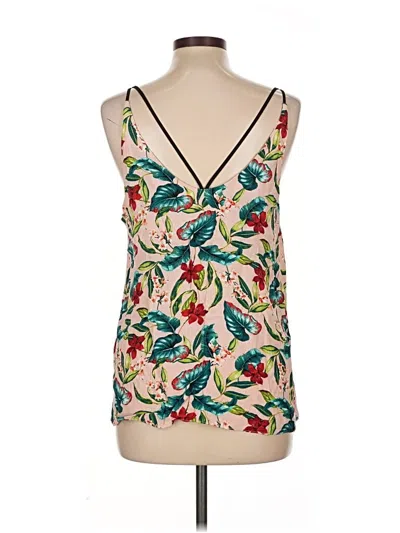 Pre-owned Topshop Sleeveless Blouse In White