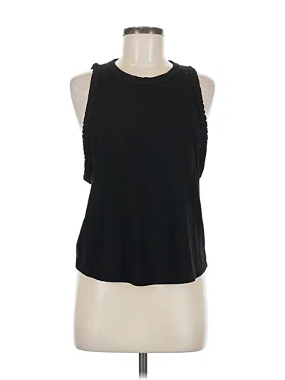 Pre-owned Topshop Sleeveless T-shirt In Black