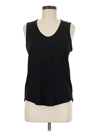 Pre-owned Topshop Sleeveless T-shirt In Black