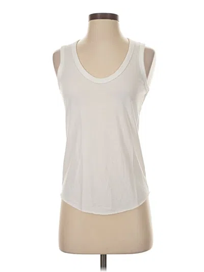 Pre-owned Topshop Sleeveless T-shirt In White