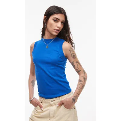 Topshop Stretch Cotton Tank Top