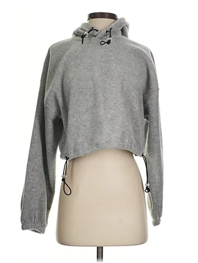 Pre-owned Topshop Sweatshirt In Gray