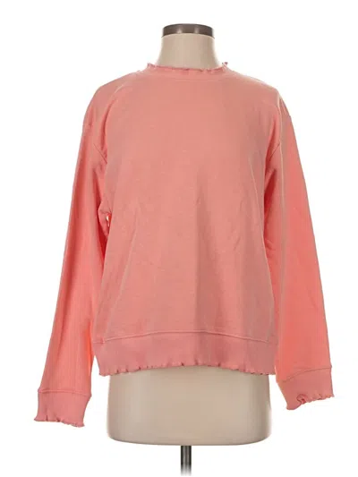 Topshop Sweatshirt In Pink