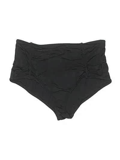 Pre-owned Topshop Swimsuit Bottoms In Black