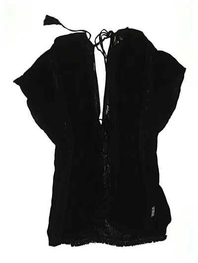 Pre-owned Topshop Swimsuit Cover Up In Black