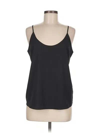 Pre-owned Topshop Tank Top Black Halter Neckline Tops