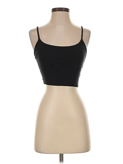 Pre-owned Topshop Tank Top Black Strapless Neckline Tops