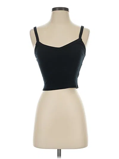 Pre-owned Topshop Tank Top Black Strapless Neckline Tops