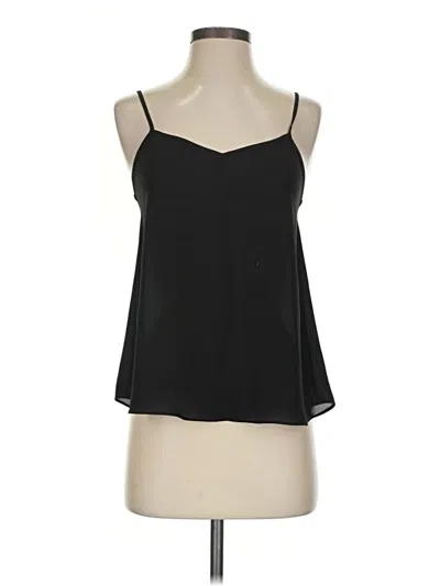 Pre-owned Topshop Tank Top Black Strapless Neckline Tops