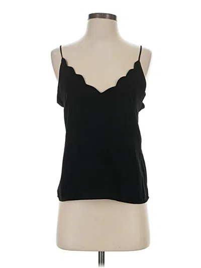 Pre-owned Topshop Tank Top Black Sweetheart Neckline Tops